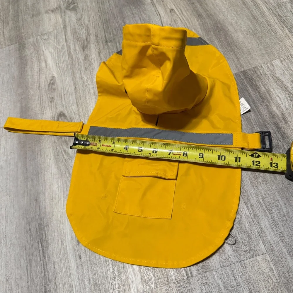 Pet rain coat‎ size XS super cute yellow